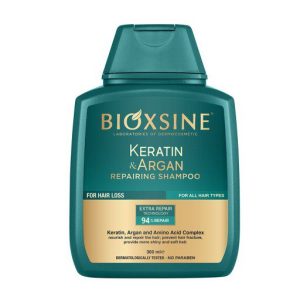 شامپو حاوی کراتین و آرگان بیوکسین BIOXCIN