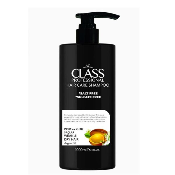 شامپو بدون سولفات ای سی کلاس AC CLASS مدل WEAK &DRY HAIR