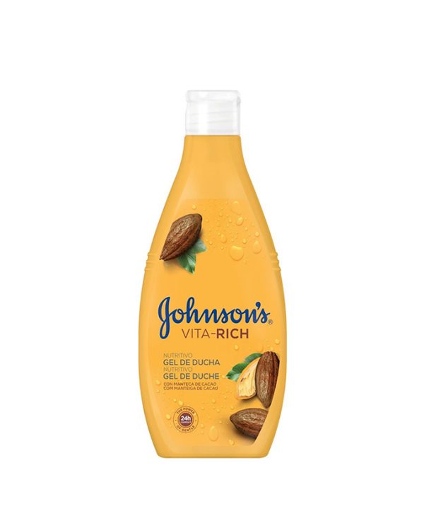 شامپو بدن حاوی کره کاکائو جانسون JOHNSON`S مدل VITA RICH