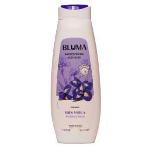 شامپو بدن عصاره گل زنبق بنفش بلوما BLUMA مدل IRIS VIOLA
