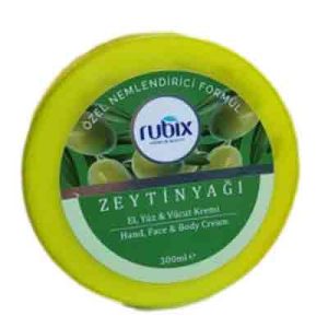 کرم مرطوب کننده عصاره روغن زیتون روبیکس RUBIX 300ml