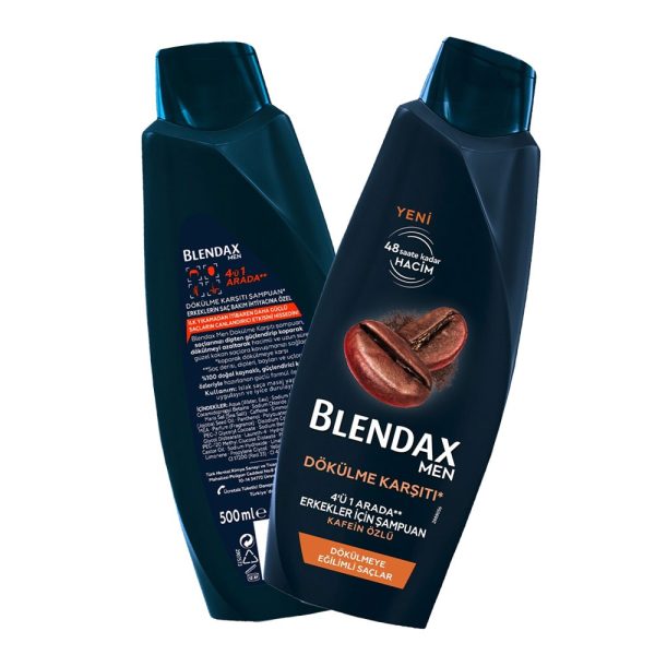 شامپو ضد ریزش عصاره قهوه بلنداکس BLENDAX