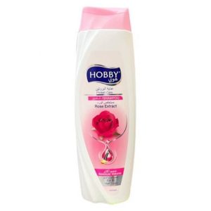 شامپو مو گل رز هوبی HOBBY مو های چرب