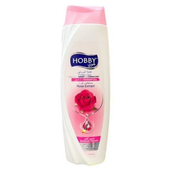 شامپو مو گل رز هوبی HOBBY مو های چرب