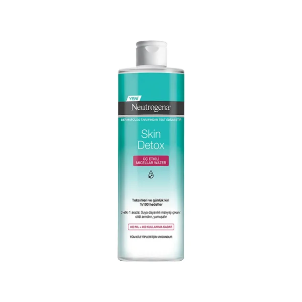میسلار واتر آرایش پاک کن نوتروژینا Neutrogena مدل Skin Detox