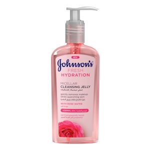 میسلار ژل آرایش پاک کن جانسون Johnson`s مدل FRESH HYDRATION