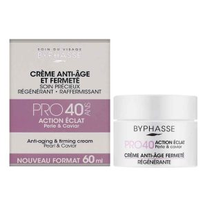 کرم ضدچروک و ضدپیری BYPHASSE بایفاس 40سال به بالا 60ml